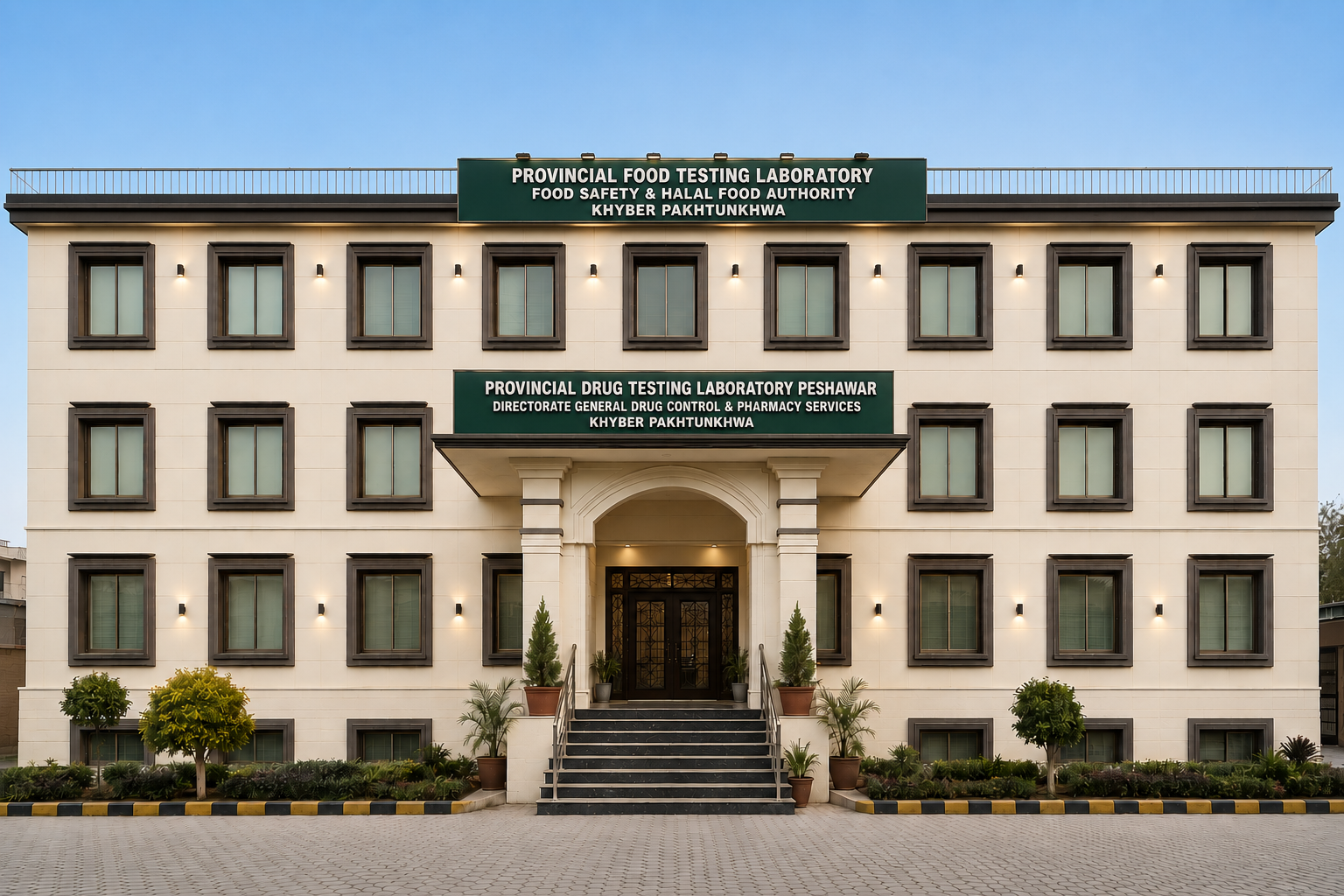 After Renovation — Drug Testing Laboratory, Peshawar