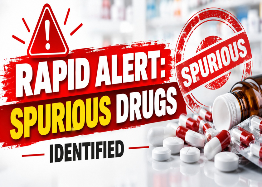 RAPID ALERT: SPURIOUS DRUGS IDENTIFIED